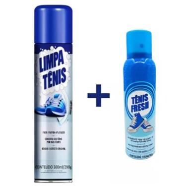 Imagem de Kit 1 Unid Limpa Tênis Premium Petroplus + 1 Unid Tênis Fresh Desodora