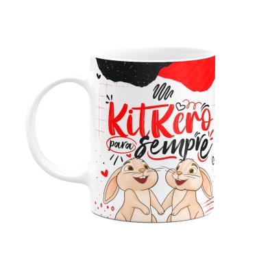 Imagem de Caneca Páscoa Doce - Kitkero para sempre - 325ml