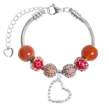 Imagem de Pulseira com pingente Pandora para o mês todo, melhores presentes de aniversário para mulheres e meninas, joias DIY, 9 inch, Pedra preciosa, Zircônia cúbica