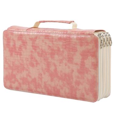 Imagem de Estojo de lápis yzk Porta-lápis colorido para 300 lápis de couro pu