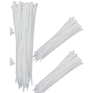 Imagem de Abraçadeira Nylon Enforca Gato 4,8X400Mm Branco Com 500 Un