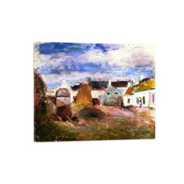 Imagem de Hneri Matisese Famosa Impressão em Tela - Imagens para Sala de Estar - Pintura de Arte de Parede-Quintal - Reprodução Pronta para Pendurar Tela Embrulhada 20x25cm8x10in