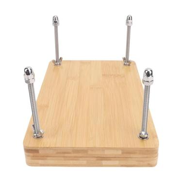 Imagem de Livro Press, Ajustável Portátil Encadernação Imprensa Máquina Livro Encadernação Imprensa Encadernação para Papel Achatamento Embossing Criando Plantas Espécimes