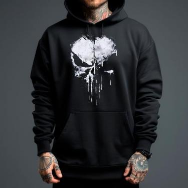 Imagem de Blusa De Moletom Masculino O Justiceiro The Punisher - mania nacional,