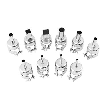 Imagem de Ferramentas de Reparo de Bicos de Pistola de Calor 10 Unidades para Kits de Estação de Solda de Ar Quente