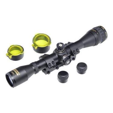 Imagem de Luneta Rossi 4x32 Gold Crown - C/ Mil Dot E Paralax - Rossi