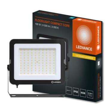 Imagem de Refletor Floodlight Compact 100W 100 Ip65 Bivolt Ledvance, 110V/220V, 