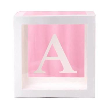Imagem de Caixa de Balão Transparente para Chá de Bebê, Aniversário e Casamento,