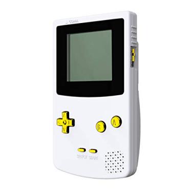 Imagem de eXtremeRate Conjunto completo de botões de substituição GBC dourado cromado para Gameboy Color - Console de jogos portátil não incluído