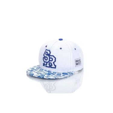 Imagem de Boné De Beisebol Ajustável Unisex Snapback S-white Ajustável
