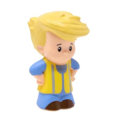 Imagem de Fisher-Price Replacement Part for Collectible Little People Construction Site Dump Truck Playset BDY81 - Replacement Blonde Eddie Figure - Dumptruck Driver