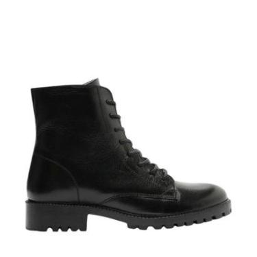 Imagem de Coturno Anacapri Coturno Couro Preta-Feminino