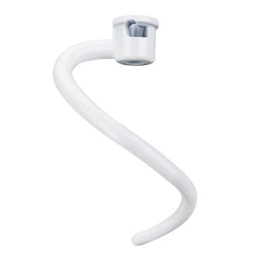 Imagem de Gancho de massa revestido em espiral para Kitchen-Aid 6qt Pro 600 Series Bowl-Lift Stand Mixer - Gancho de massa de metal 6 litros para KNS256CDH KP26M1XLC KP26M1X KG25H3X0B KG25H3XSL KV25G0X KV25G8X