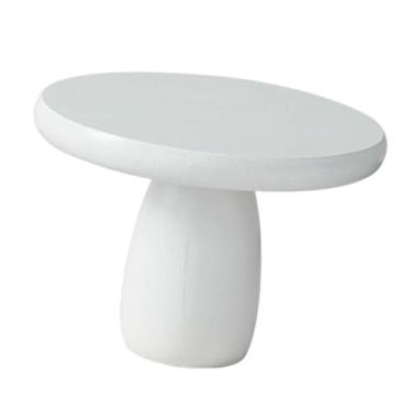 Imagem de Ioensy Suporte de madeira para bolo, prato de sobremesa, suporte redondo decorativo para cupcakes, bandeja de servir, bandeja para bolo com pés, para, Diâmetro 20cm