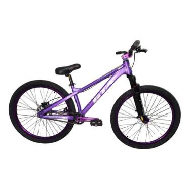 Imagem de Bicicleta 26 Gta Gravity Cor Roxo Freeride Hollowtech Single Cubo k7 B
