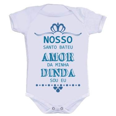 Imagem de Body Divertido - Nosso Santo Bateu Dinda - KALUNDU KIDS, GG