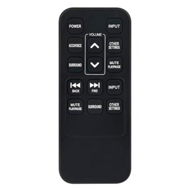 Imagem de Controle remoto de substituição compatível com alto-falante ZVOX AccuVoice TV AV157 AV455 AV355 AV855 AV203 AV257 AV120 AV201 AV200 AV357 AV150 SB380 SB400 SB500 SB700 Sound Bar