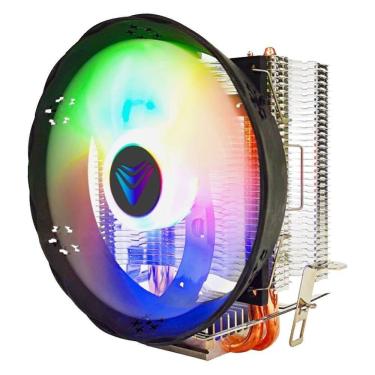 Imagem de Cooler Fan Gamer Para Processador Evus Cp-95 Led Rainbow