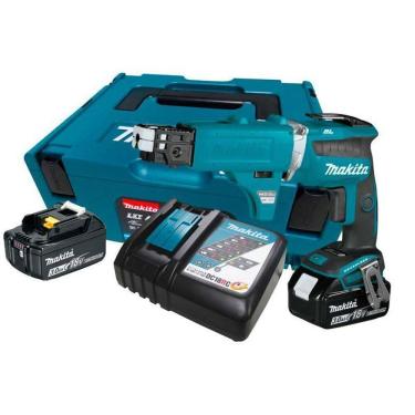 Imagem de Parafusadeira Para Gesso Sem Fio Makita Dfs452Fjx2 - 3.0Ah