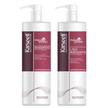 Imagem de Kit Selagem Karseell Shampoo E Redutor 500ml