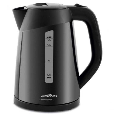 Imagem de Chaleira Eletrica Britania 1,7l Desligamento Automatico 1200w Preto 220V