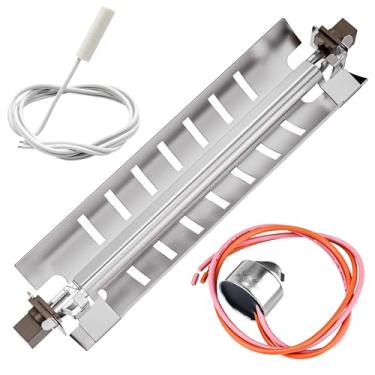 Imagem de WR51X10055 Aquecedor de geladeira e sensor de temperatura WR55X10025 e WR50X10068 Kit de termostato de descongelamento compatível com General Electric&Hotpoint da Romalon