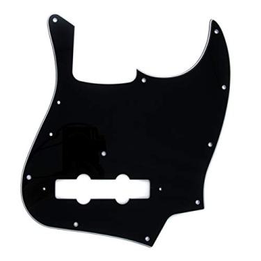 Imagem de Fender Pure Vintage Pure Pickguard, baixo de jazz dos anos 70, montagem de 10 furos, preto 3 camadas