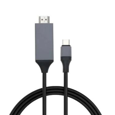 Imagem de Cabo Adaptador USB-C x HDMI 4K para HDTV (2 Metros) - FL