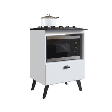 Imagem de Balcão para Cooktop 4 Bocas 1 Porta Basculante e Espaço para Forno Bog
