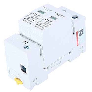 Imagem de Ailgely 2P LT1-40 Protetor de Surto, 20KA 40Ka Protection Dispositivo Com Vidro de Alta Definição, Instalação de Trilho para Proteção Elétrica, Sopro Magnético, Tensão Nominal de 420V