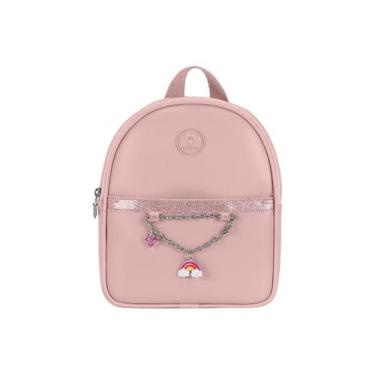 Imagem de Mochila Infantil Feminina Molekinha 20058.2, Rosa, UN