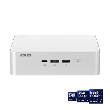 Imagem de ASUS Mini PC NUC 15 Pro+ sistema completo com Intel Series 2 Core Ultra 7 255H, 32GB DDR5 RAM, 1TB SSD, Thunderbolt™ 4, Wi-Fi 7 e Bluetooth 5.4, Win 11 Home, chassi de alumínio prateado sem