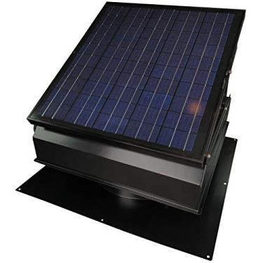 Imagem de Remington Solar Ventilador Solar De Sótão Builder Series De 40 Watts - Inclui Adaptador De 110 V Para Operação Noturna Automática