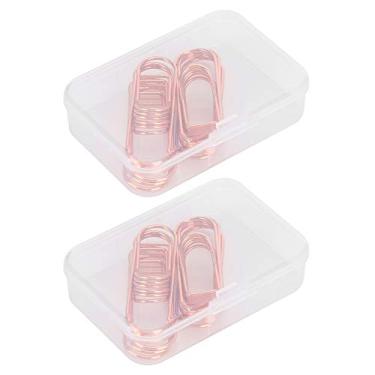 Imagem de MUNEFE 24PCS CLIPS PENOS PARA NOBERTER, TODADOR DE CLIPES DE PAPEL, portador de caneta inoxidável, adequado para armazenar canetas, contas, recibos ou cartões postais