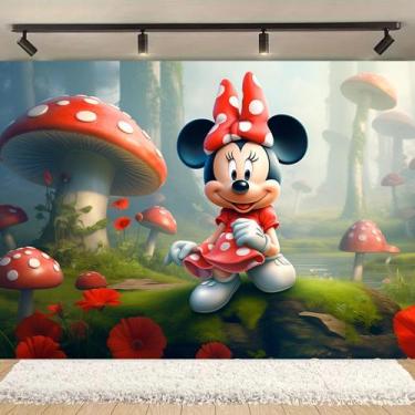 Imagem de painel de aniversario castelo jardim encantado - shopp do adesivo, ver