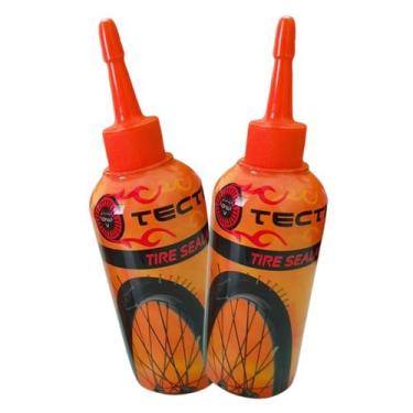 Imagem de Kit 2 Líquidos Selante Tectire 120ml Pneu Tubeless Bicicleta