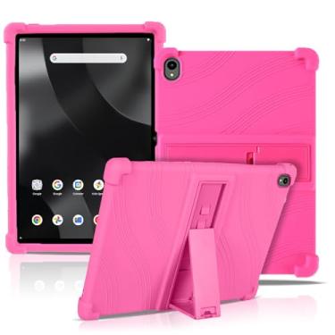 Imagem de Capa para tablet Walmart Onn 27.9 cm Pro (modelo 2024), capa de proteção para tablet NOUKAJU Tablet, suporte ajustável, silicone macio, capa de proteção de silicone para tablet Onn 11'' Pro 2024 novo