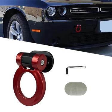 Imagem de Tow Hook Engate Reboque Carro Camionete Red Premium tuning