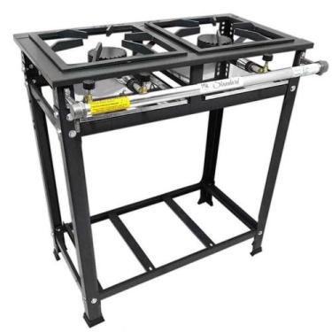 Imagem de Fogão Industrial 2 Bocas MR Fogões Alta Pressão 30x30