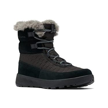 Imagem de Columbia Bota de neve feminina Slopeside Peak Luxe, Preto/grafite, 41