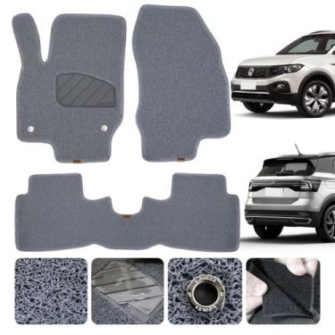 Imagem de Tapete Automotivo Capacho Novo Tcross 2024 2025 2026 Confortável Cor C