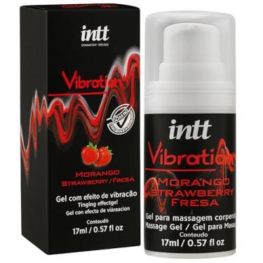 Imagem de VIBRATION GEL EXCITANTE QUE VIBRA POWER EXTRA FORTE SABORES 17ML - INTT fragrancia:Morango