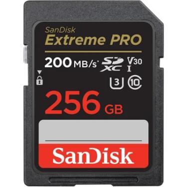 Imagem de Cartão SDXC Sandisk Extreme Pro, 256GB, 200MB/s