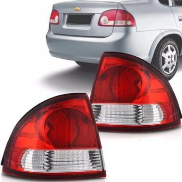 Imagem de Lanterna Traseira Corsa Sedan Classic 11 A 16 Canto Bicolor - Acrilux,