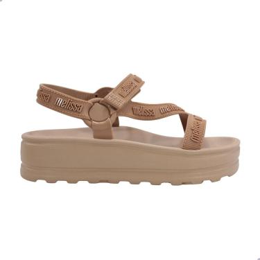Imagem de Sandália Melissa Stripes Platform M-Lover Marrom