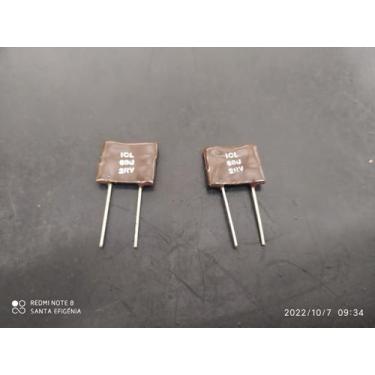 Imagem de 1x Capacitor Mica Prata 68pf/2kv 5% Icl