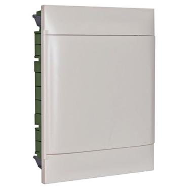 Imagem de QUADRO DISTRIBUICAO PLASTICO - PROTECTBOX 24 DIN EMBUTIR BRANCO - CEMAR - 135002