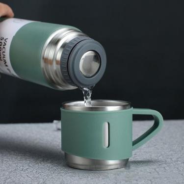 Imagem de Garrafa Squeeze Térmica 3 Xícaras CAPPUCCINO - VÁRIAS CORES - sweet ho