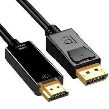 Imagem de Cabo Displayport Para HDMI Tomate Mcb-022, 3 Metros, Preto