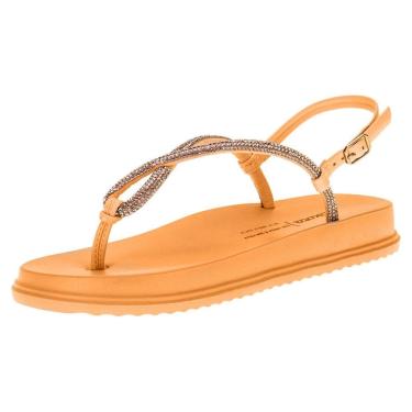 Imagem de Sandália Feminina Casual Brilho Flatform Moderna Dakota
